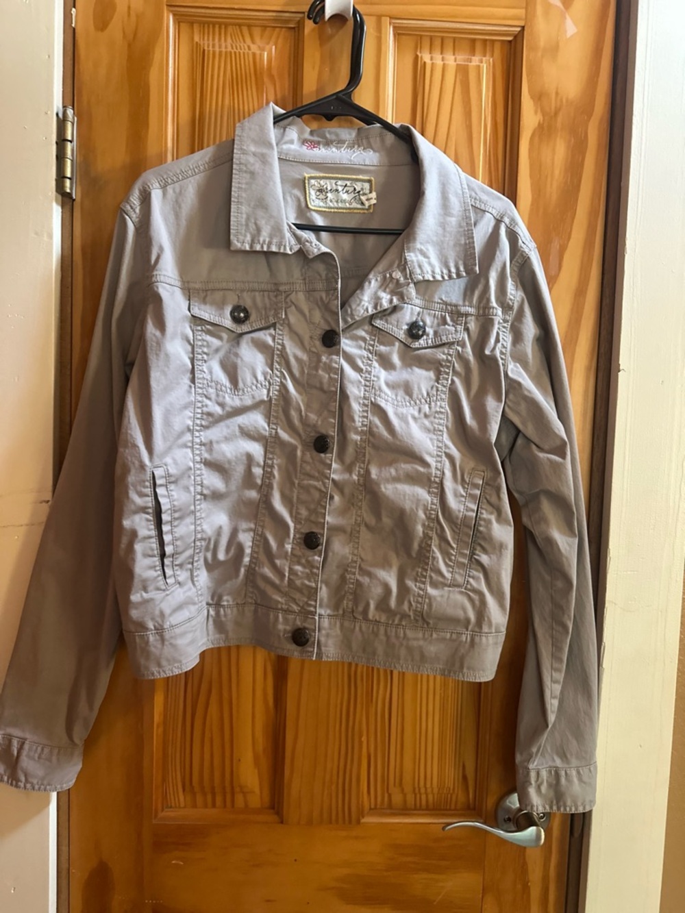 Aventura Beige Lightweight Jean Jacket